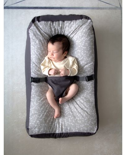 Бебешка възглавница BabyJem - Сива, 49 x 77 cm - 3
