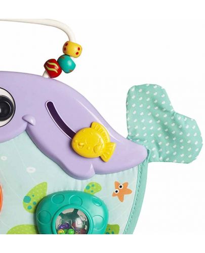 Бебешки активен център за игра Hola Toys - Щастливият кит - 2