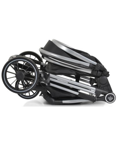 Бебешка комбинирана количка Moni - Kali, черна - 8