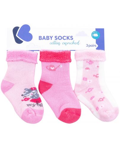 Бебешки чорапи Kikka Boo My Home - Памучни, 2-3 години - 1