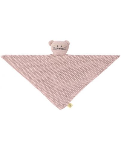 Бебешка играчка-кърпа за гушкане Lassig - Little Chums, Mouse - 4