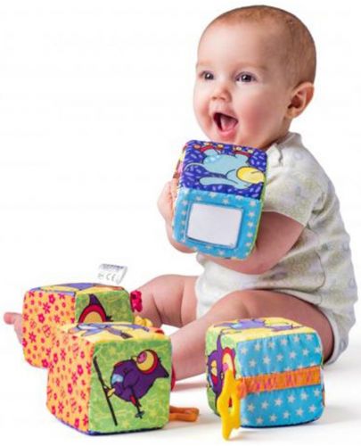 Бебешки активни кубчета Niny - Животни - 3