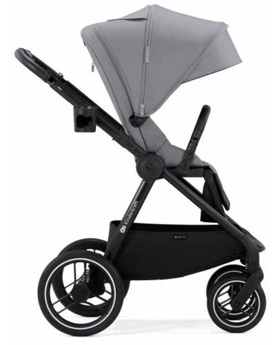 Бебешка количка 2 в 1 KinderKraft - Nea, Platinium Grey - 4