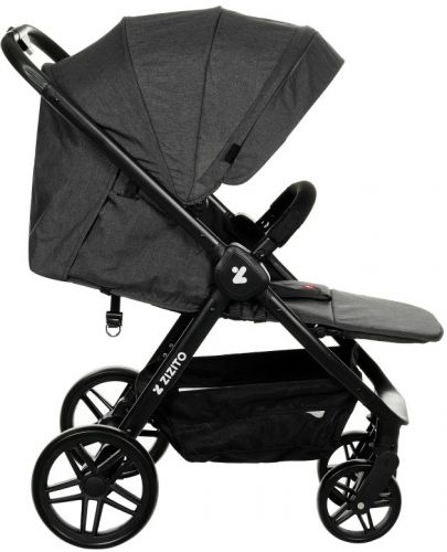 Бебешка количка Zizito - Regina, черна - 3