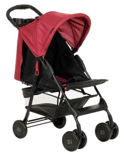 Бебешка лятна количка Zizito - Adel, червена - 4