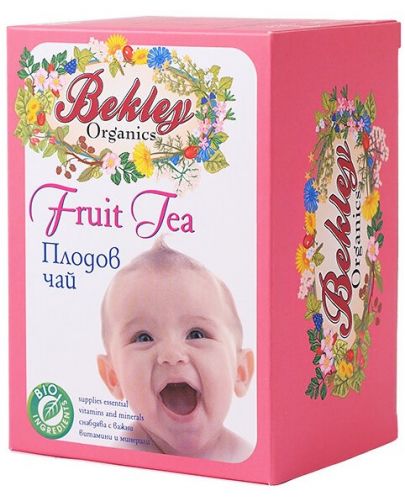 Бебешки чай Bekley Organics - Плодов, 20 броя  - 1