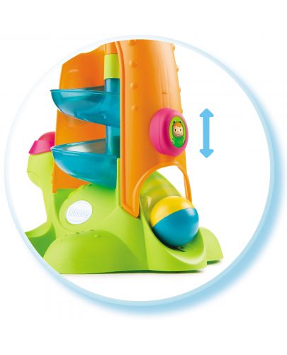 Бебешка играчка Smoby Cotoons - Костенурка с писта и цветни топки - 4