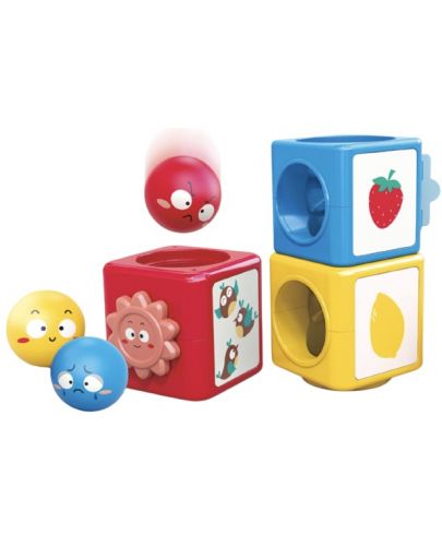 Бебешка кула от активни кубчета Hola Toys - 1