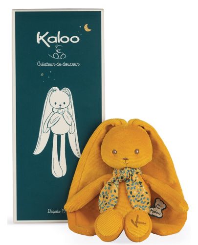 Бебешка играчка Kaloo - Ochre Small, Зайче, 25 cm - 2