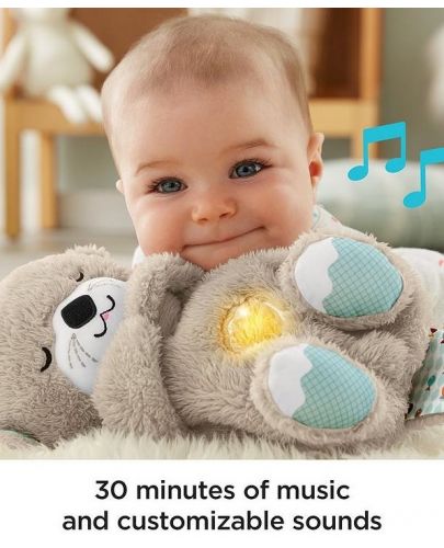 Бебешка музикална играчка Fisher Price - Видра - 5