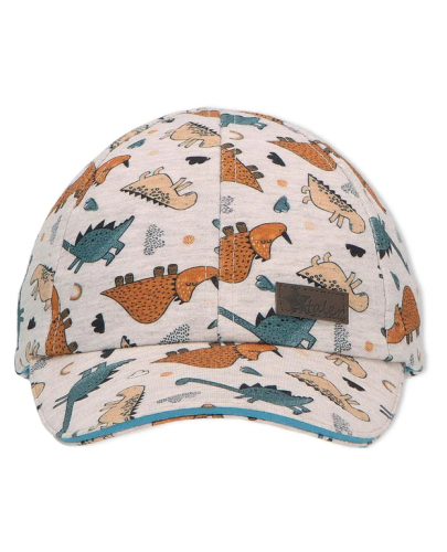 Бейзболна шапка с UV 50+ защита Sterntaler - Животни, 53 cm, 2-4 години - 3