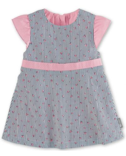 Бебешка рокля с UV 30+ защита Sterntaler - На райе, 80 cm, 9-12 мeсеца - 1
