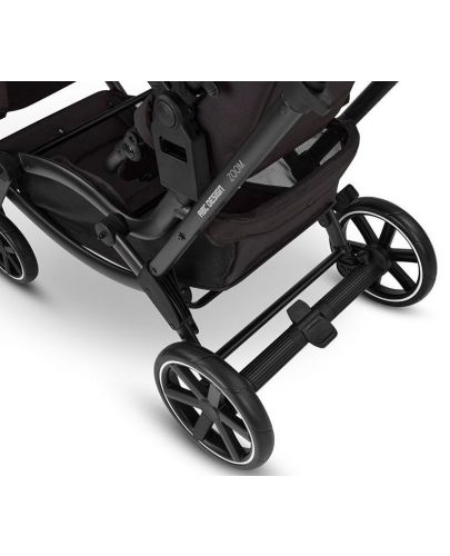 Бебешка количка за близнаци ABC Design Classic Edition - Zoom, Ink  - 9