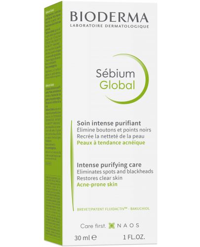 Bioderma Sébium Крем срещу несъвършенства Global, 30 ml - 2