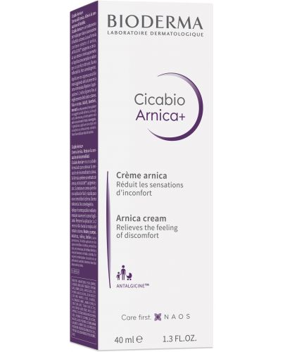 Bioderma Cicabio Възстановяващ крем Arnica+, 40 ml - 2