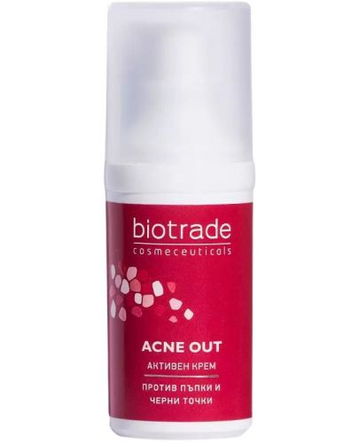 Biotrade Acne Out Комплект - Активен крем и измиващ гел, 30 + 50 ml (Лимитирано) - 2