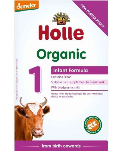 Био храна за кърмачета Holle Organic 1, 400 g - 3