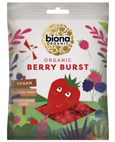 Био желирани бонбони Biona – Горски плодове, 75 g - 1