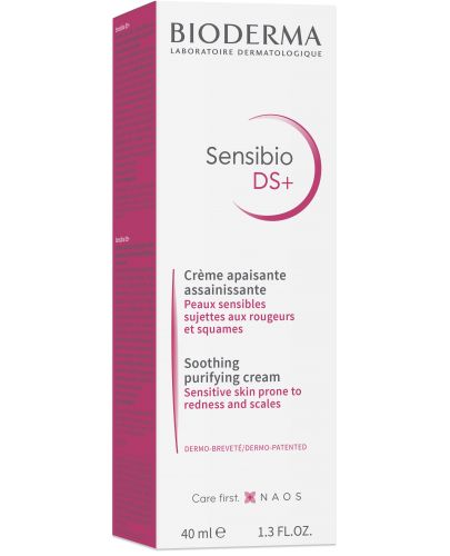 Bioderma Sensibio Успокояващ крем DS+, 40 ml - 2
