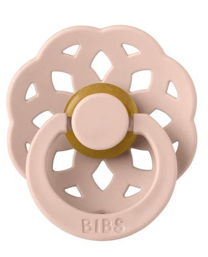 Биберон Bibs - Boheme, Blush, каучук, 6-18 месеца - 2