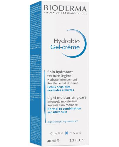 Bioderma Hydrabio Хидратиращ гел-крем, 40 ml - 3