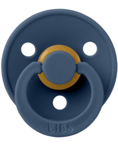 Биберон Bibs - Colour, Steel Blue, 0-6 месеца - 1