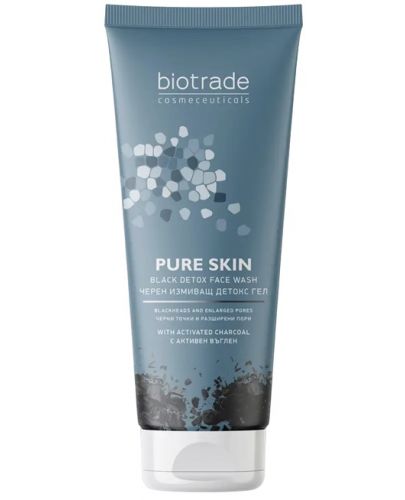 Biotrade Pure Skin Черен измивен детокс гел, 200 ml - 1