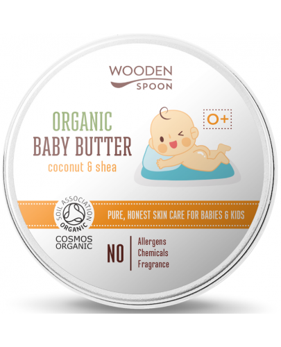 Био бебешкo масло за тяло Wooden Spoon, 100 ml - 1