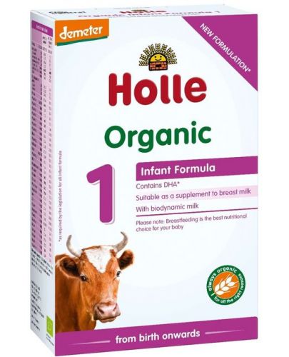 Био храна за кърмачета Holle Organic 1, 400 g - 1
