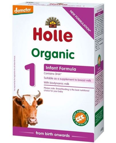 Био храна за кърмачета Holle Organic 1, 400 g - 2