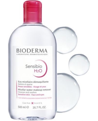 Bioderma Sensibio Комплект - Мицеларна вода H2O, 850 ml + Еко чанта - 2