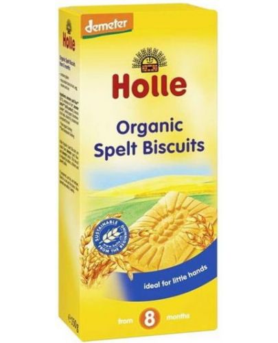 Био бисквити от спелта Holle, 125 g - 1