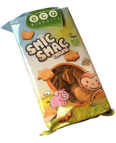 Био детски бисквити Eco Biscuits - Сиропирани, 150 g - 1