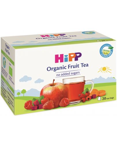 Био чай за бебета Hipp - Плодов, 20 торбички - 1
