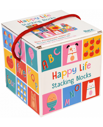 Блокове за подреждане Rex London - Щастлив живот, 10 части - 2