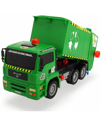 Детска играчка Dickie Toys - Пневматичен камион за боклук - 2