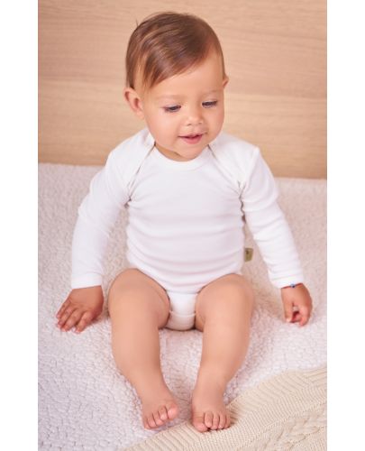 Боди Bio Baby - органичен памук, 68 cm, 4-6 месеца - 4