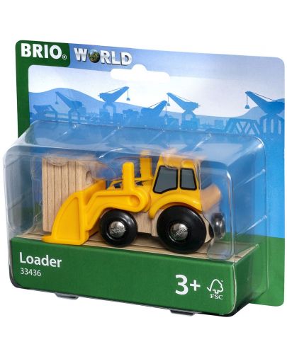 Играчка от дърво Brio World - Трактор - 2