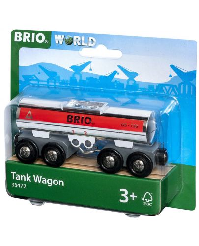 Играчка от дърво Brio World - Цистерна - 2
