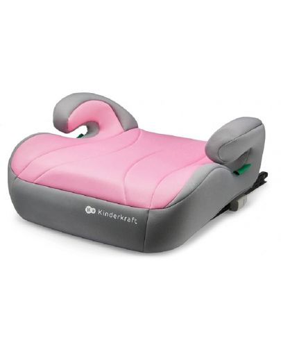 Бустерна седалка за кола KinderKraft - I-Boost, i-Size, 135-150 cm, Pink - 1