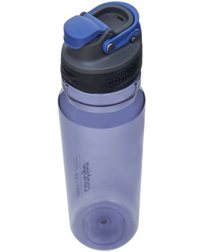 Бутилка за вода Contigo - Free Flow, Autoseal, 1 L, Blue Corn - 7
