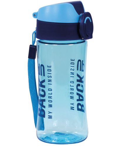 Бутилка за вода Back Up 5 - синя, 400 ml - 1