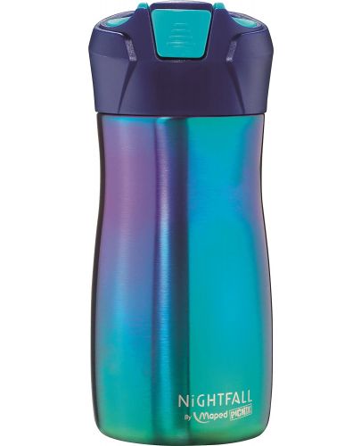Бутилка за вода Maped Concept Nightfall - Teens, 430 ml - 1