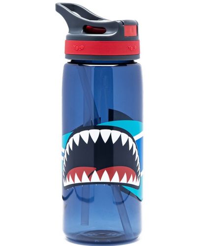 Бутилка за вода YOLO - 550 ml, Jaws - 1
