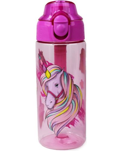Бутилка ABC 123 - Pink Unicorn, 500 ml - 1