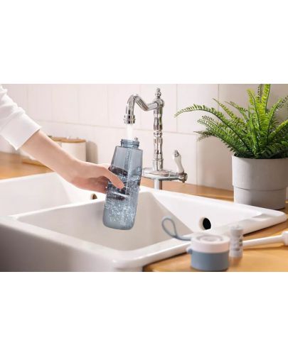 Бутилка за вода Philips - GoZero,Daily,сива - 3