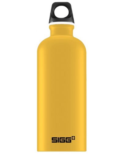 Бутилка за вода Sigg Traveller – Mustard touch, жълта, 0.6 L - 1