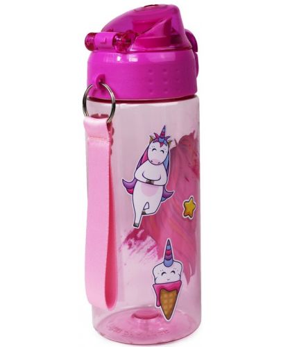 Бутилка ABC 123 - Pink Unicorn, 500 ml - 2