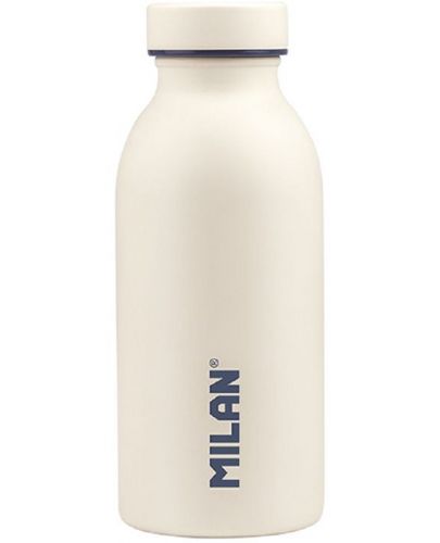 Бутилка за вода Milan 1918 - 354 ml, бяла - 1