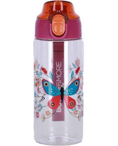 Бутилка Bottle & More - Butterfly, 500 ml - 1